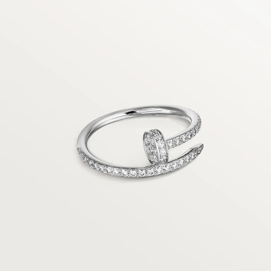 [⭐Luxery]JUSTE RING 1.8MM SILVER DIAMONDS