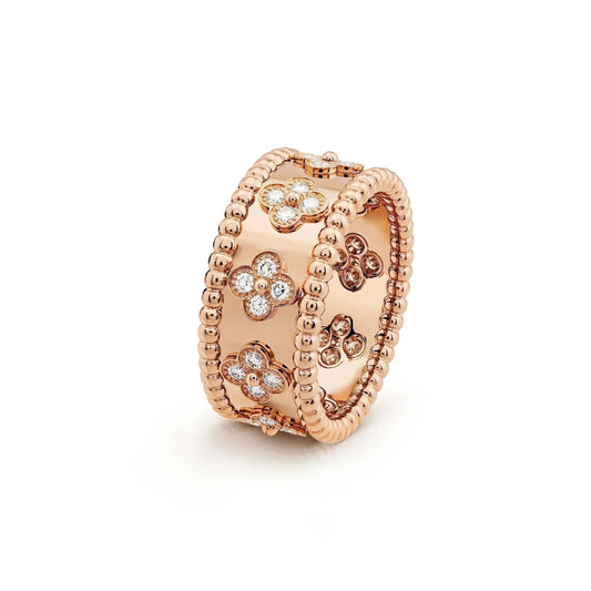 [⭐Luxery]CLOVER KALEIDOSCOPE RING 10MM
