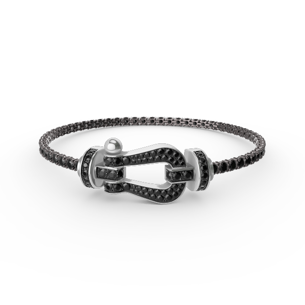 [⭐Luxery]FORCE  LARGE HORSESHOE FULL DIAMOND TENNIS BRACELET